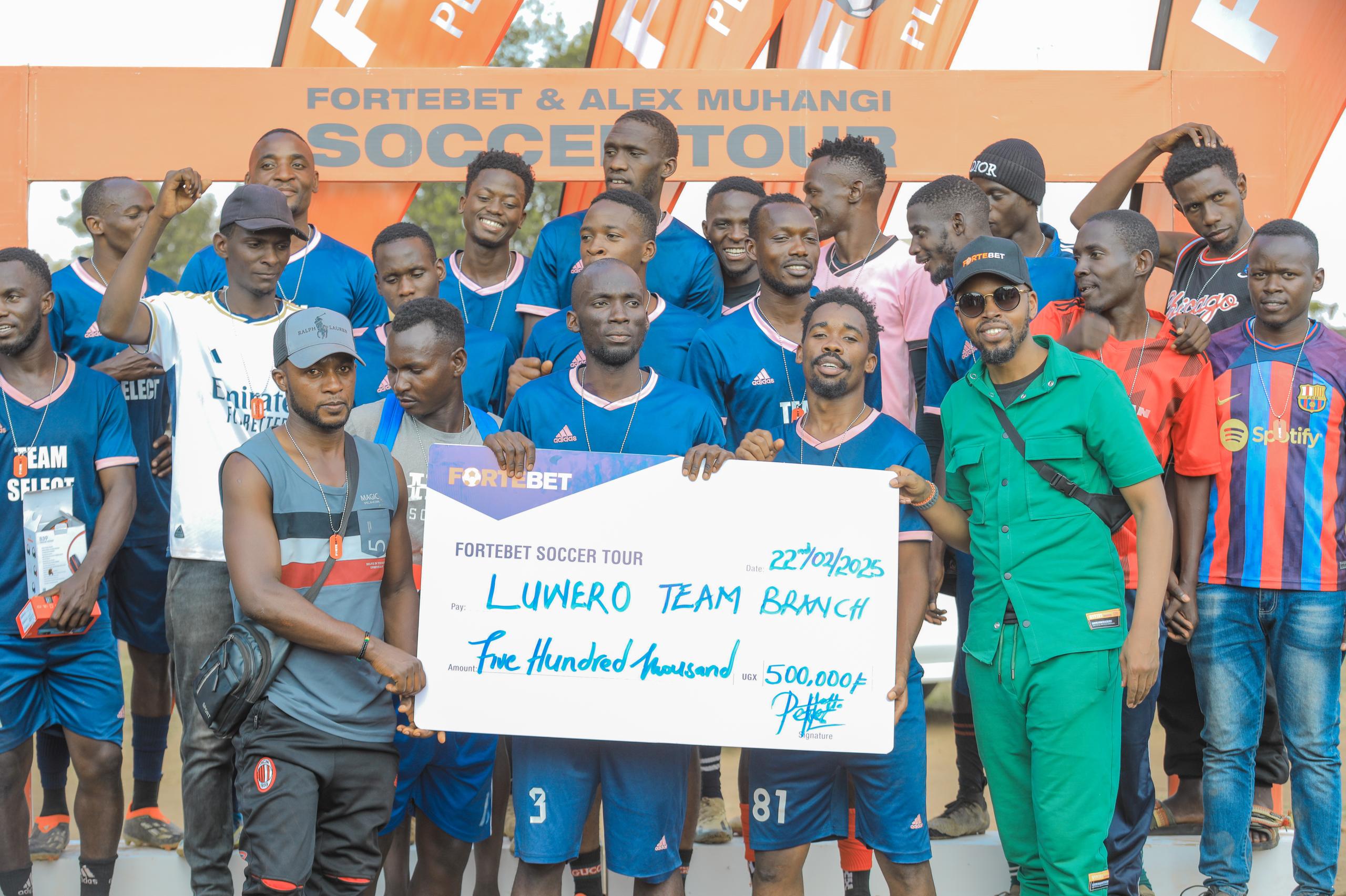 FORTEBET-ALEX MUHANGI SOCCER TOUR THRILLS LUWEERO FORTEBET-ALEX MUHANGI SOCCER TOUR THRILLS LUWEERO