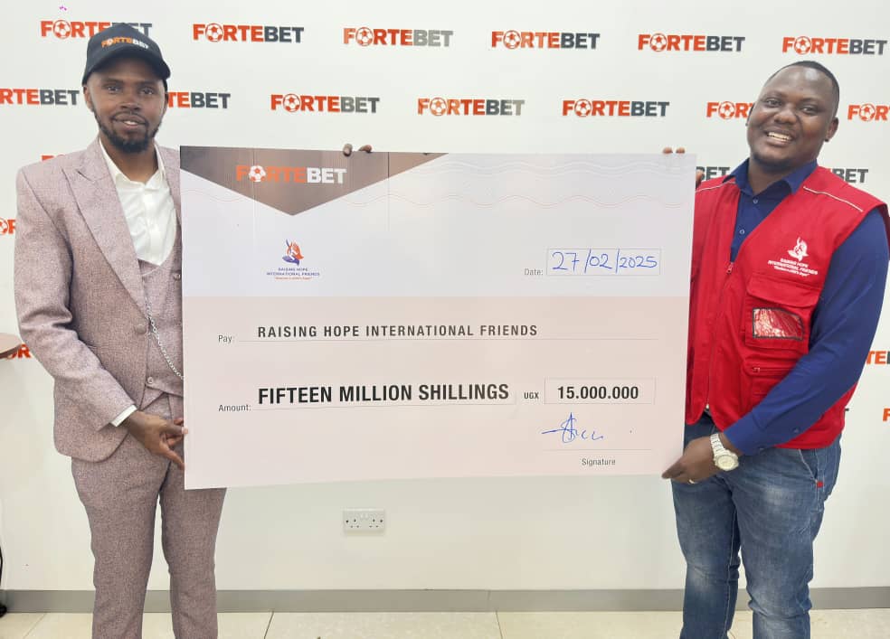 FORTEBET COMMITS 15M TO FIGHTING SICKLE CELL IN BUSOGA FORTEBET COMMITS 15M TO FIGHTING SICKLE CELL IN BUSOGA